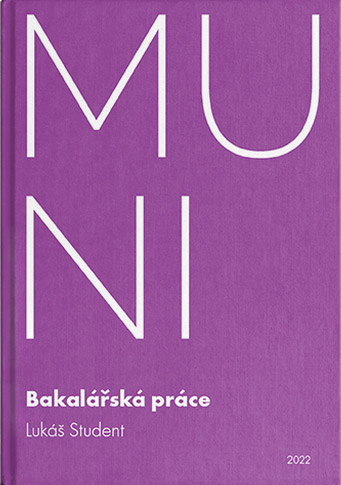 MUNI - ESF - Bakalářská práce