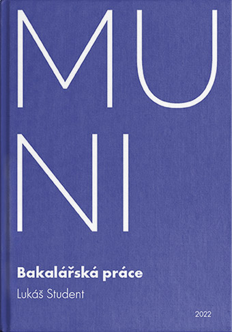 MUNI - LAW - Bakalářská práce