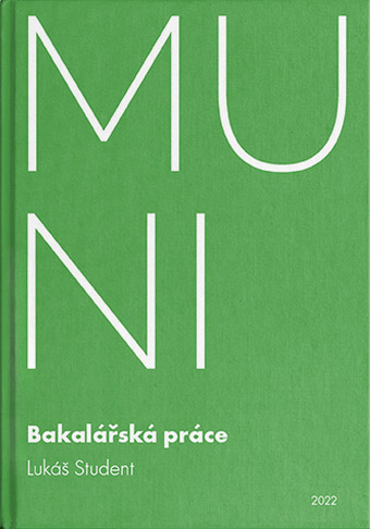 MUNI - SCI - Bakalářská práce